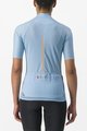 CASTELLI Rövid ujjú kerékpáros mez - ENDURANCE W - világoskék
