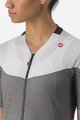 CASTELLI Rövid ujjú kerékpáros mez - GRADIENT COLOR BLOCK - szürke