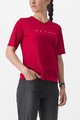 CASTELLI Rövid ujjú kerékpáros mez - TRAIL TECH 2 W - piros