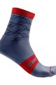 CASTELLI Klasszikus kerékpáros zokni - CLIMBER'S 3.0 - kék
