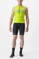 CASTELLI Rövid kerékpáros nadrág kantár nélkül - RIDE - RUN SHORT - fekete