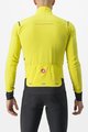 CASTELLI Kerékpáros dzseki béléssel - ALPHA FLIGHT ROS - sárga
