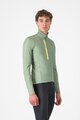 CASTELLI Hosszú ujjú kerékpáros mez - ENTRATA THERMAL - zöld