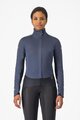 CASTELLI Kerékpáros dzseki béléssel - ALPHA DOPPIO ROS W - kék