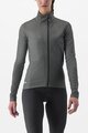 CASTELLI Kerékpáros dzseki béléssel - TRANSITION 2 W - szürke
