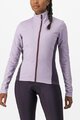 CASTELLI Kerékpáros dzseki béléssel - TRANSITION 2 W - lila