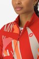 CASTELLI Hosszú ujjú kerékpáros mez - TROPICALE - piros