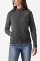 CASTELLI póló - MILANO 2 FULL ZIP W FLEECE - szürke