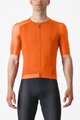 CASTELLI Rövid ujjú kerékpáros mez - AERO RACE 7.0 - narancssárga