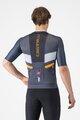 CASTELLI Rövid ujjú kerékpáros mez - UNLIMITED PRO - kék