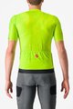 CASTELLI Rövid ujjú kerékpáros mez - UNLIMITED ENDURANCE - sárga