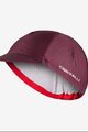 CASTELLI Kerékpáros sapka - ROSSO CORSA 2 - bordó