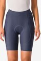 CASTELLI Rövid kerékpáros nadrág kantár nélkül - ESPRESSO W - kék