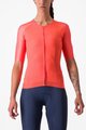 CASTELLI Rövid ujjú kerékpáros mez - AERO PRO 7.0 W - narancssárga