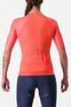 CASTELLI Rövid ujjú kerékpáros mez - AERO PRO 7.0 W - narancssárga