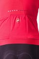 CASTELLI Rövid ujjú kerékpáros mez - AERO PRO 7.0 W - rózsaszín