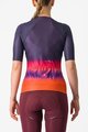 CASTELLI Rövid ujjú kerékpáros mez - CLIMBER'S 4.0 W - lila