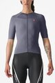 CASTELLI Rövid ujjú kerékpáros mez - VELOCISSIMA 2 - kék