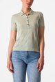 CASTELLI póló - MERINO W POLO - zöld