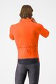 CASTELLI Kerékpáros dzseki béléssel - PERFETTO AIR - narancssárga