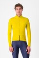 CASTELLI Kerékpáros dzseki béléssel - PERFETTO AIR - sárga