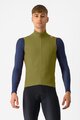 CASTELLI Kerékpáros mellény - ESPRESSO VEST - zöld