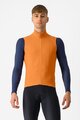 CASTELLI Kerékpáros mellény - ESPRESSO VEST - narancssárga