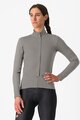 CASTELLI Kerékpáros dzseki béléssel - PERFETTO AIR W - szürke