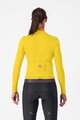 CASTELLI Hosszú ujjú kerékpáros mez - ESPRESSO THERMAL W - sárga