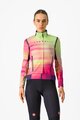CASTELLI Kerékpáros dzseki béléssel - PERFETTO LTD ROS 2 JKT - színes/rózsaszín