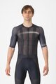 CASTELLI Rövid ujjú kerékpáros mez - CLIMBER´S A/C - fekete
