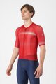 CASTELLI Rövid ujjú kerékpáros mez - CLIMBER´S A/C - piros