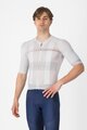 CASTELLI Rövid ujjú kerékpáros mez - CLIMBER´S A/C - ezüst/szürke