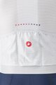 CASTELLI Rövid ujjú kerékpáros mez - CLIMBER´S A/C - ezüst/szürke
