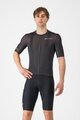 CASTELLI Rövid kerékpáros nadrág kantárral - UNLIMITED ENDURANCE - fekete