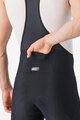 CASTELLI Rövid kerékpáros nadrág kantárral - UNLIMITED ENDURANCE - fekete