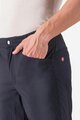 CASTELLI Rövid kerékpáros nadrág kantár nélkül - UNLIMITED ADVENTURE BAGGY - fekete