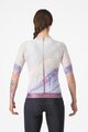 CASTELLI Rövid ujjú kerékpáros mez - AERO PRO 8S - lila