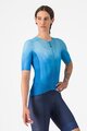 CASTELLI Rövid ujjú kerékpáros mez - A/C W - kék