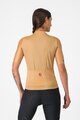 CASTELLI Rövid ujjú kerékpáros mez - UNLIMITED W - barna