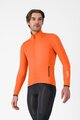 CASTELLI Kerékpáros dzseki béléssel - ALPHA 150 - narancssárga