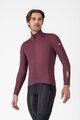CASTELLI Kerékpáros dzseki béléssel - ALPHA 150 - bordó