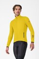 CASTELLI Kerékpáros dzseki béléssel - ALPHA 150 - sárga