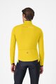 CASTELLI Kerékpáros dzseki béléssel - ALPHA 150 - sárga