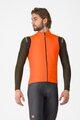 CASTELLI Kerékpáros mellény - PERFETTO AIR - narancssárga