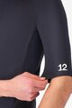 CASTELLI Kerékpáros szélálló dzseki - DO.DI.CI. SHORT SLEEVE - fekete