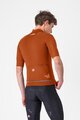 CASTELLI Kerékpáros szélálló dzseki - DO.DI.CI. SHORT SLEEVE - barna