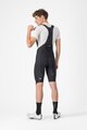 CASTELLI Rövid kerékpáros nadrág kantárral - OMLOOP THERMAL - fekete