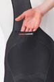 CASTELLI Rövid kerékpáros nadrág kantárral - OMLOOP THERMAL - fekete