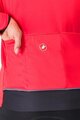 CASTELLI Kerékpáros dzseki béléssel - ALPHA 150 W - piros